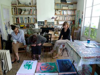 Corps et Création - Ateliers et stages MLC, peinture et collage de Catherine Charlot