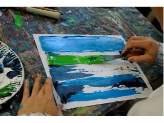 Corps et Création - Ateliers et stages MLC, peinture et collage de Catherine Charlot